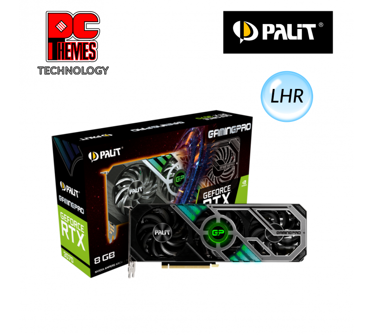 PALIT GeForce RTX™ 3070 Gaming Pro 8GB V1 Graphics Card